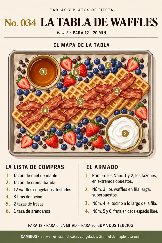 Página La Tabla de Waffles del libro